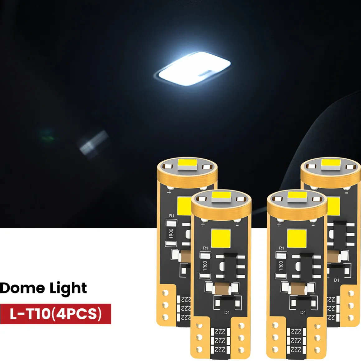 Fit for 2013-2016 GMC Acadia The Brightest LED Bulbs Upgrade | Tested and Verified