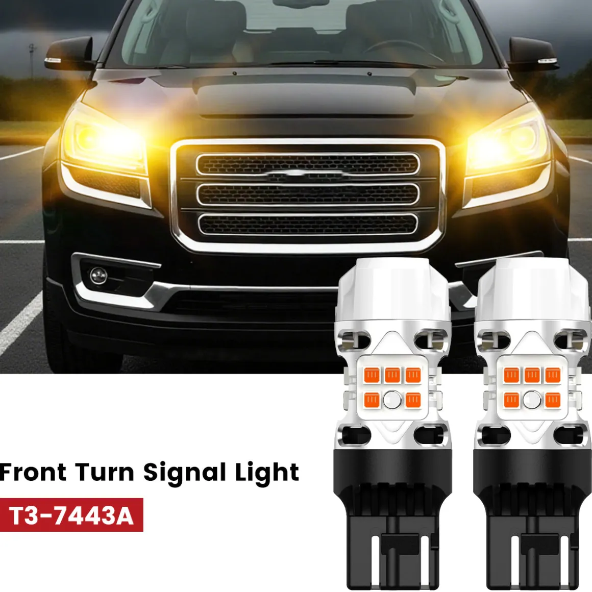 Fit for 2013-2016 GMC Acadia The Brightest LED Bulbs Upgrade | Tested and Verified