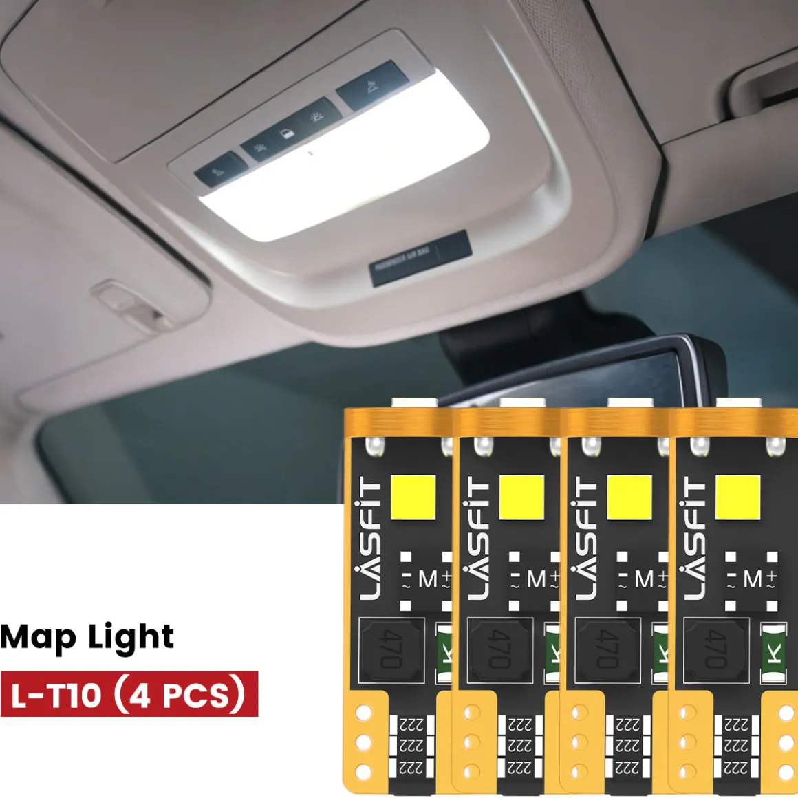 Fit for 2015-2022 GMC Canyon The Brightest LED Bulbs Upgrade | Tested and Verified