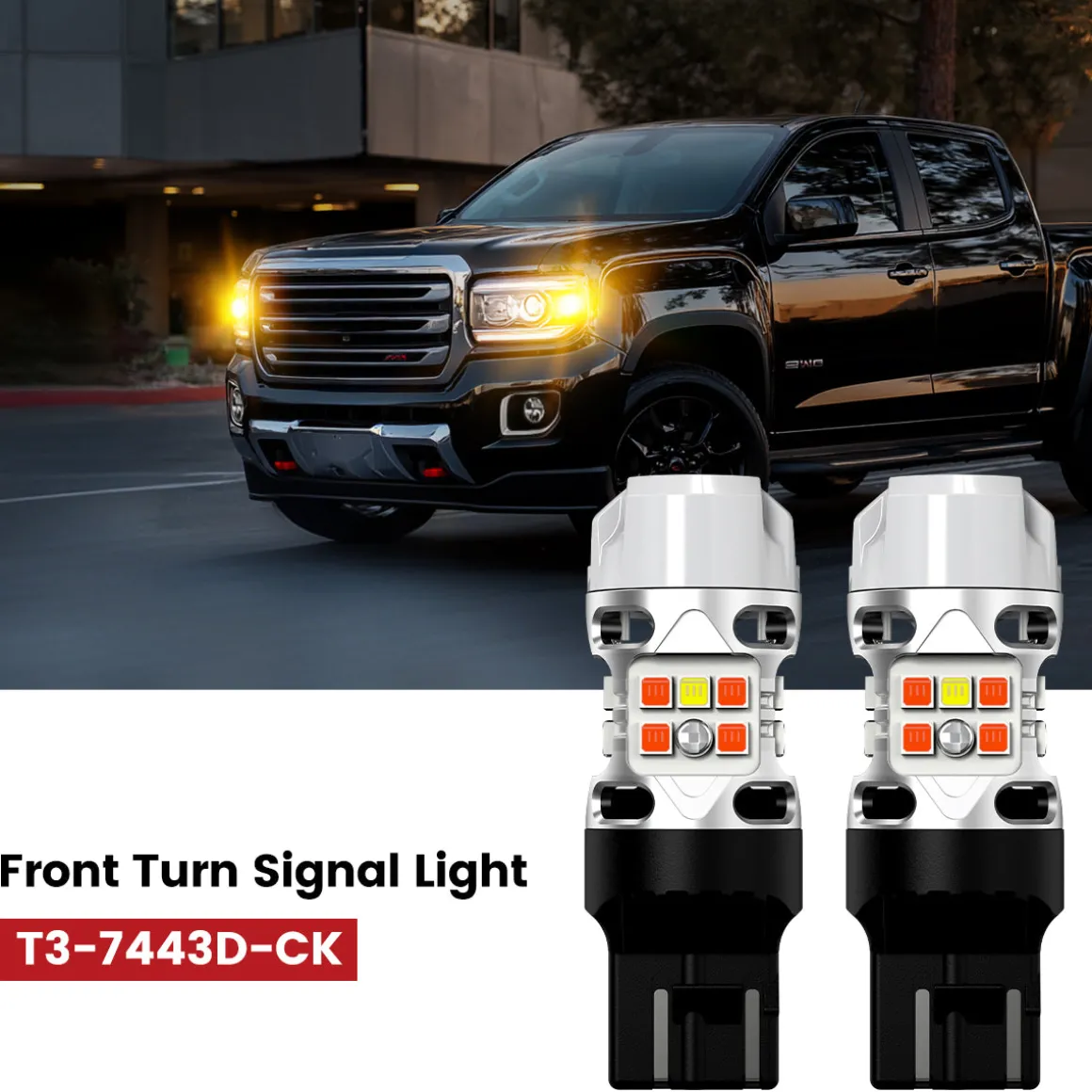 Fit for 2015-2022 GMC Canyon The Brightest LED Bulbs Upgrade | Tested and Verified