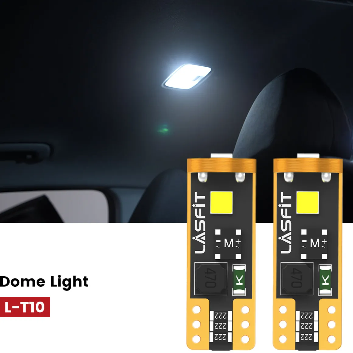 Fit for 2015-2022 GMC Canyon The Brightest LED Bulbs Upgrade | Tested and Verified