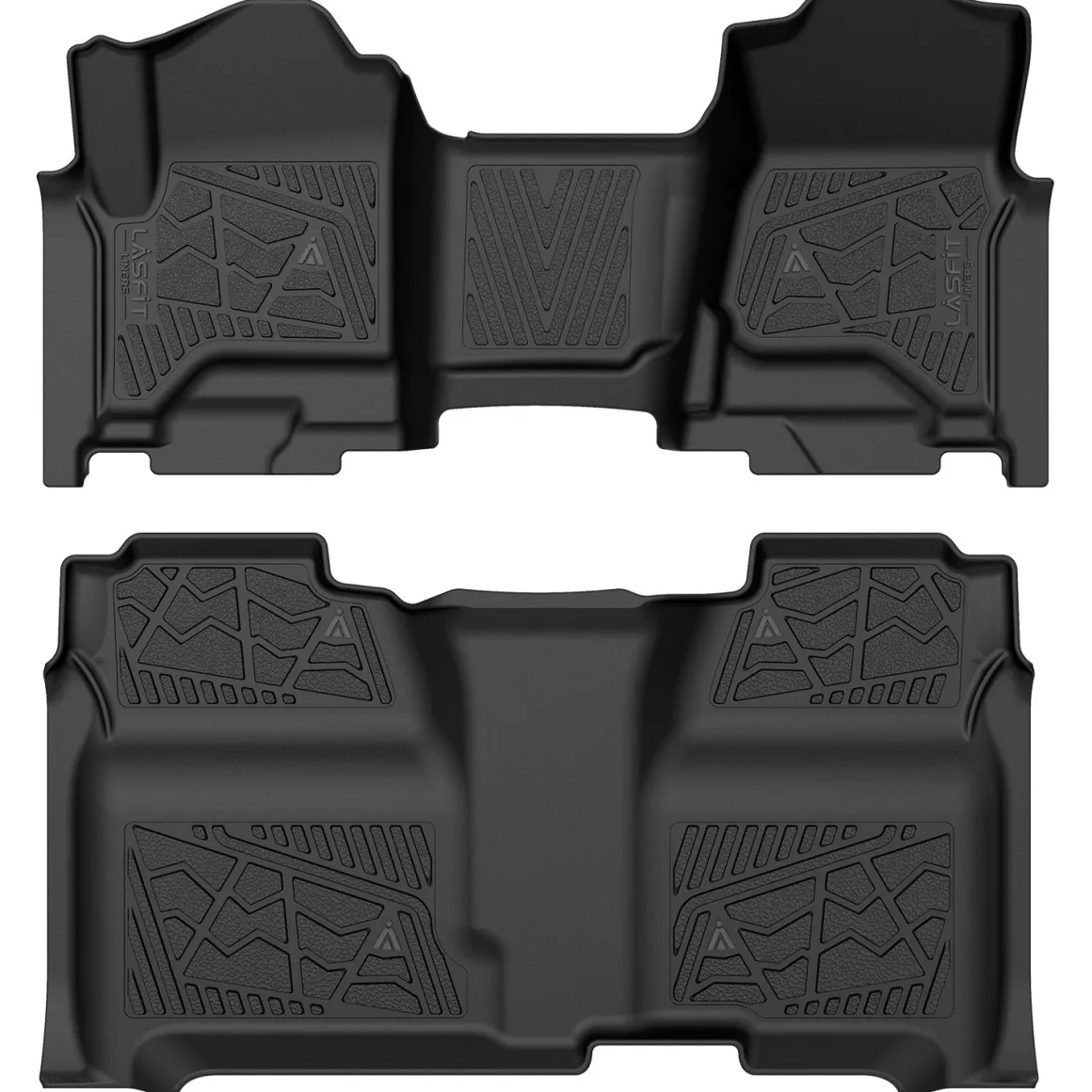 Fit for 2014-2018 GMC Sierra 1500 Floor Mats, Fit Carpet Floor & Without 4*4 Shifter Only