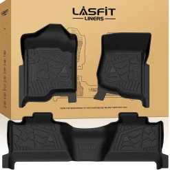 Fit for 2007-2014 GMC Sierra HD 2500 3500 Crew Cab Floor Mats, Fit Bucket Seat Only