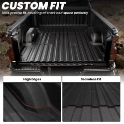 Fit for 2020-2026 GMC Sierra 2500HD 3500HD 6.8FT Bed Mat or Tailgate Mat, Not for 5th Wheel Package
