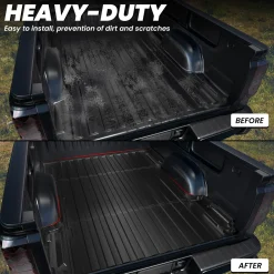 Fit for 2007-2018 GMC Sierra 1500 Heavy Duty 5.8FT or 6.5FT Bed Mat, Not Fit 2007 Classic Body Style