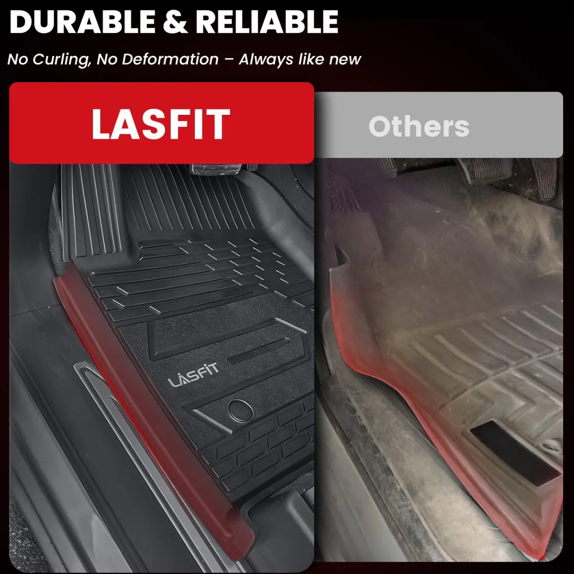 Fit for 2020-2026 GMC Sierra or Sierra Denali 2500HD 3500HD Floor Mats, Fit Carpet Floor Only