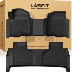 Fit for 2020-2026 GMC Sierra or Sierra Denali 2500HD 3500HD Floor Mats, Fit Carpet Floor Only