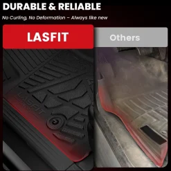 Fit for 2020-2026 GMC Sierra or Sierra Denali 2500HD 3500HD Floor Mats, Fit Carpet Floor Only