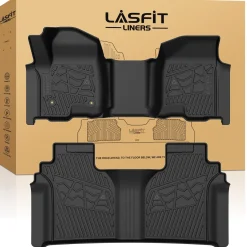 Fit for 2020-2026 GMC Sierra or Sierra Denali 2500HD 3500HD Floor Mats, Fit Carpet Floor Only