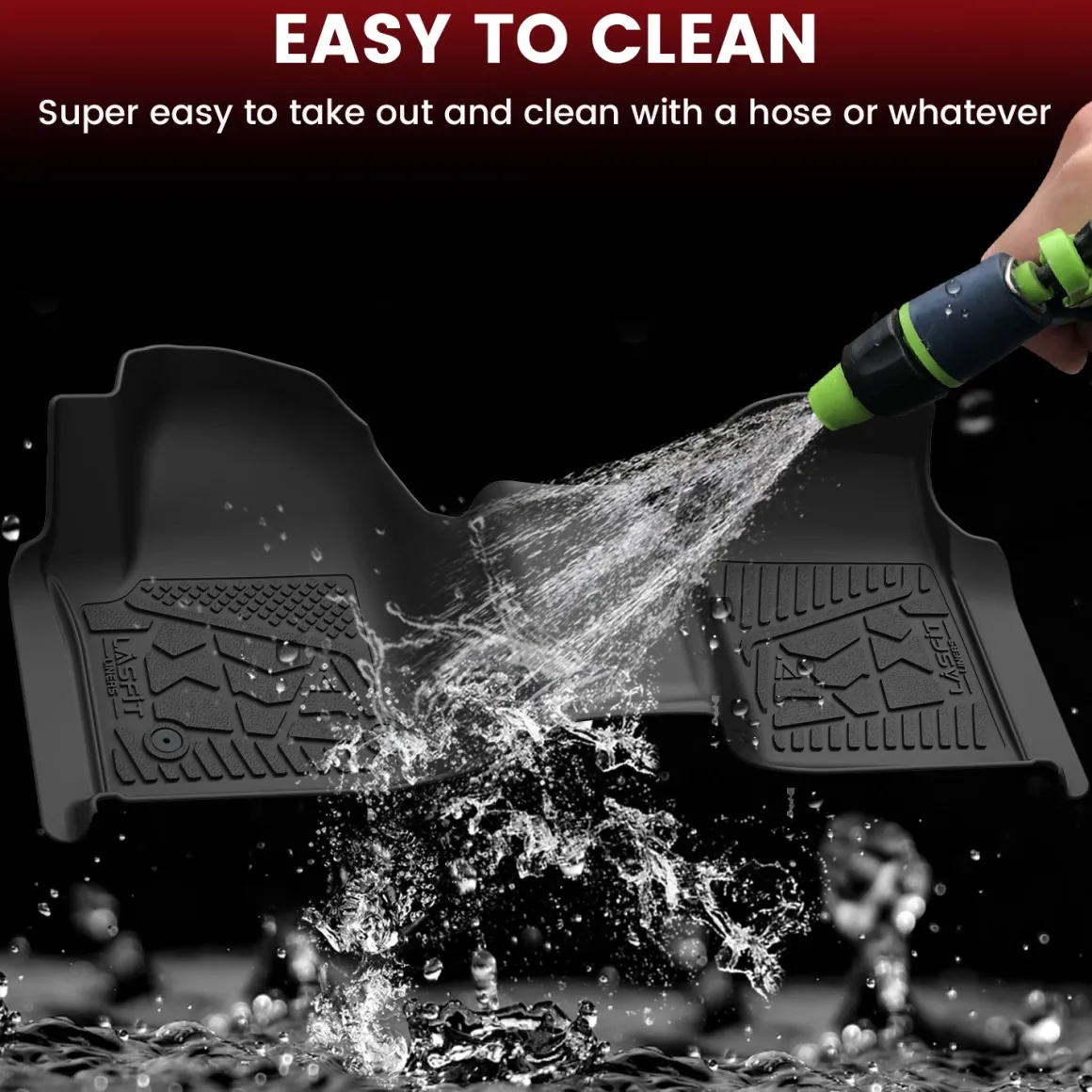 Fit for 2020-2026 GMC Sierra or Sierra Denali 2500HD 3500HD Floor Mats, Fit Carpet Floor Only