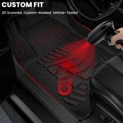 Fit for 2020-2026 GMC Sierra or Sierra Denali 2500HD 3500HD Floor Mats, Fit Carpet Floor Only