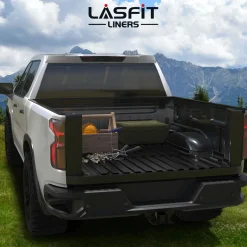 Fit for 2019-2026 GMC Sierra 1500 Truck Bed Mat or Tailgate Mat, Not Fit 2019 Sierra 1500 LD