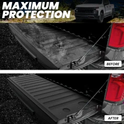 Fit for 2019-2026 GMC Sierra 1500 Truck Bed Mat or Tailgate Mat, Not Fit 2019 Sierra 1500 LD