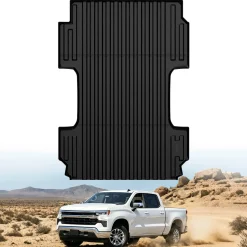 Fit for 2019-2026 GMC Sierra 1500 Truck Bed Mat or Tailgate Mat, Not Fit 2019 Sierra 1500 LD