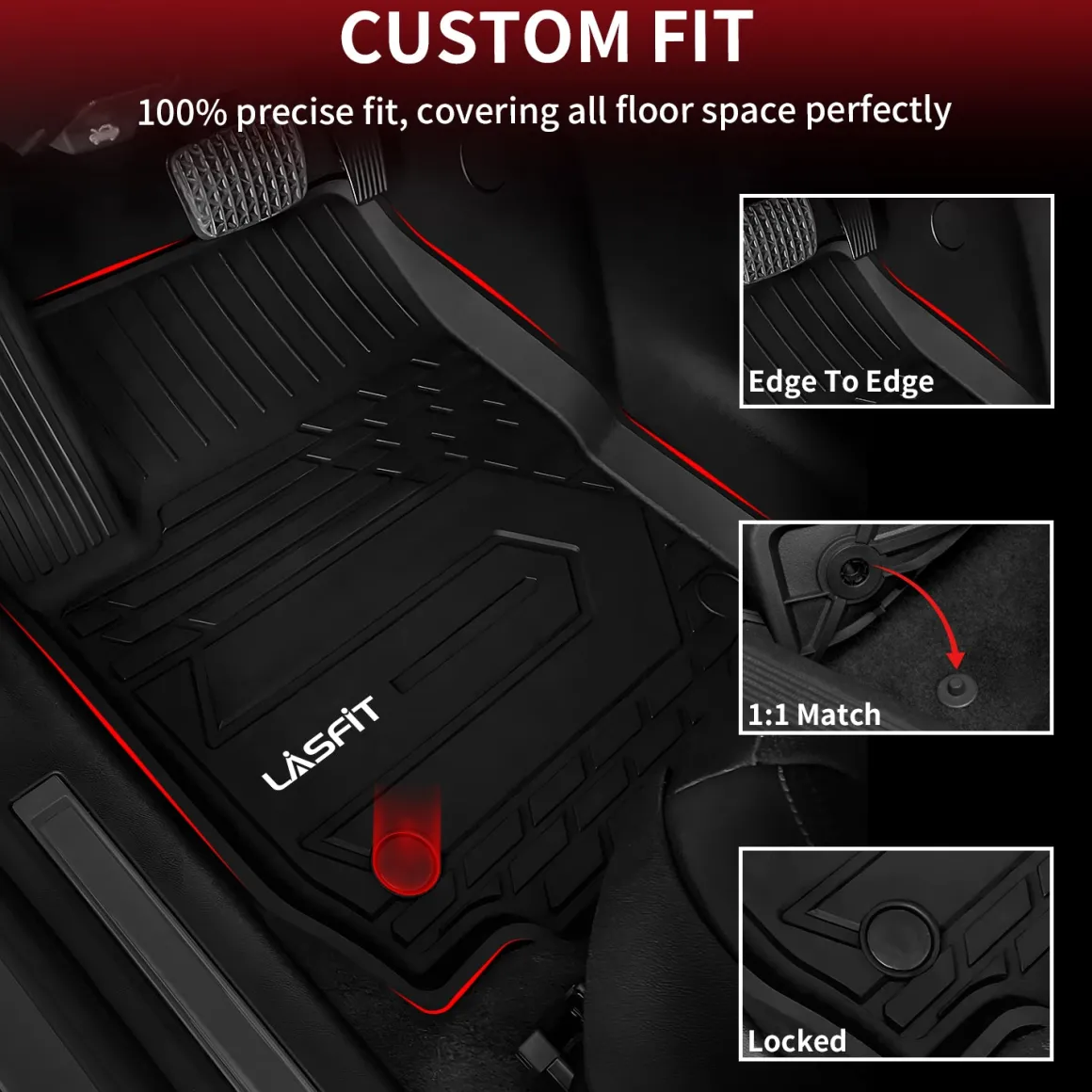 Fit for 2018-2024 GMC Terrain (Include Denali) Floor Mats or Cargo Mat