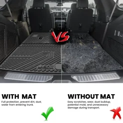 Fit for 2021-2026 GMC Yukon Floor Mats or Seatback & Cargo Mat, Not Fit Yukon XL