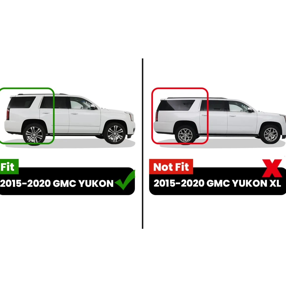 Fit for 2015-2020 GMC Yukon Floor Mats & Seatback & Cargo Mat