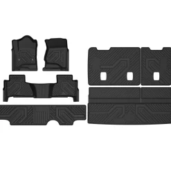 Fit for 2015-2020 GMC Yukon Floor Mats & Seatback & Cargo Mat