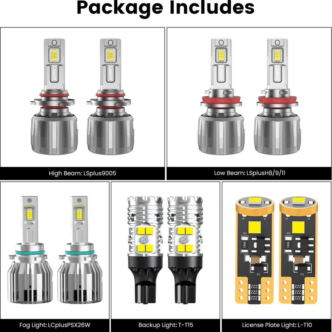 Fit for 2015-2020 GMC Yukon The Brightest LED Bulbs Upgrade | Tested and Verified