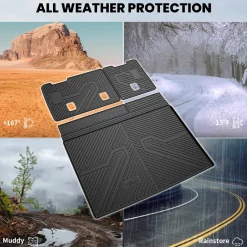 Fit for 2015-2020 GMC Yukon XL Floor Mats or Seatback & Cargo Mat