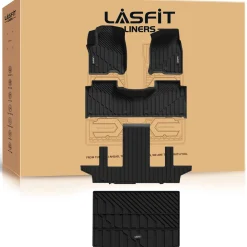 Fit for 2021–2026 GMC Yukon XL Individual Floor Mats or Cargo Mats, Not Fit 9 Seats