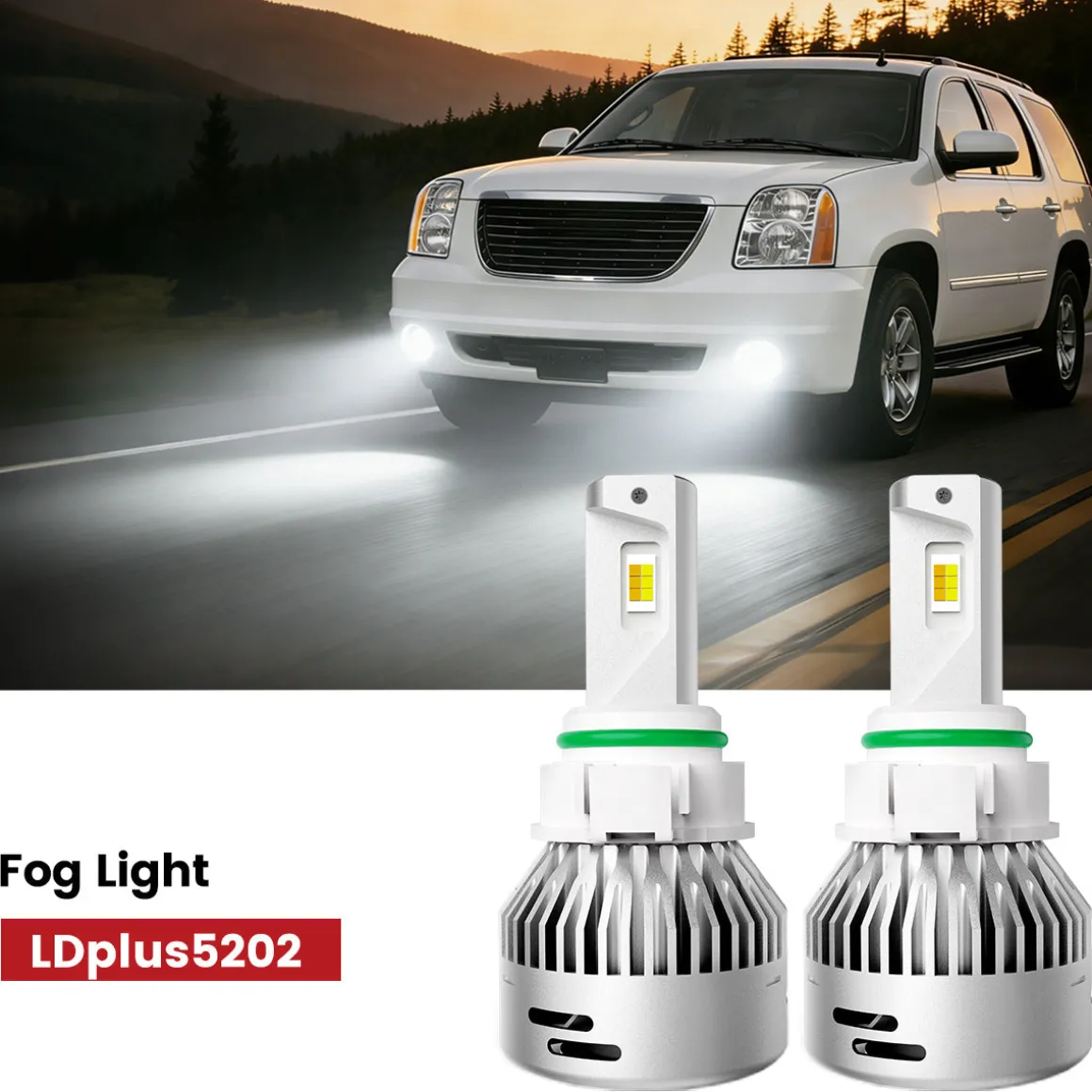 Fit for 2007-2014 GMC Yukon / Yukon XL The Brightest LED Bulbs Upgrade