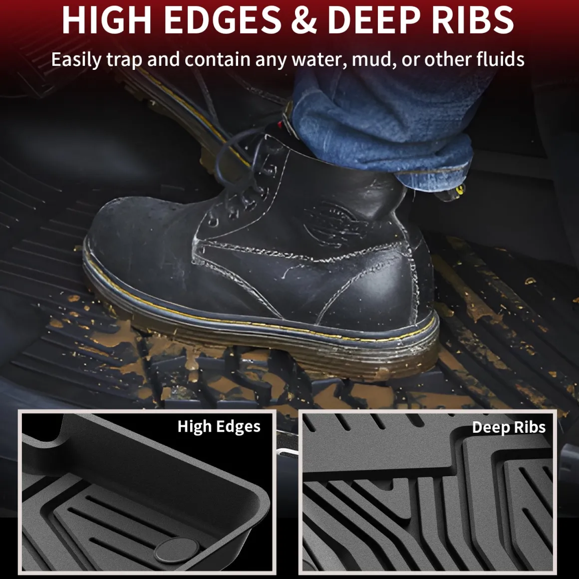 Fit for 2018-2022 Honda Accord Custom Floor Mats or Cargo Mat, Hybrid Model Included