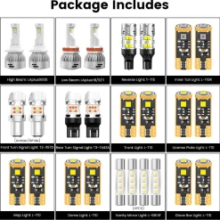 Fit for 2013-2015 Honda Accord LED Bulbs Upgrade | Tested and Verified