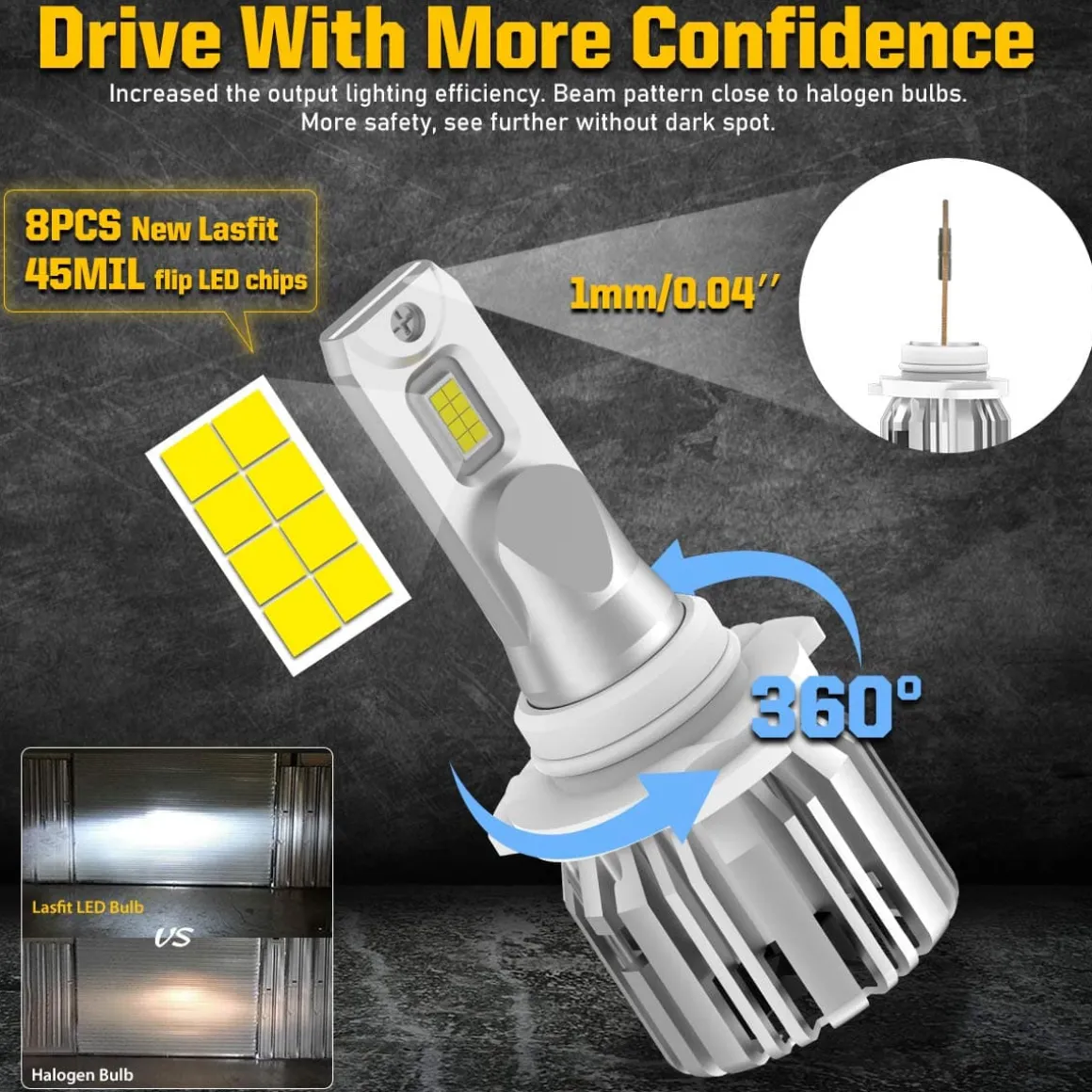 Fit for 2000-2007 Honda Accord LED Bulbs Upgrade