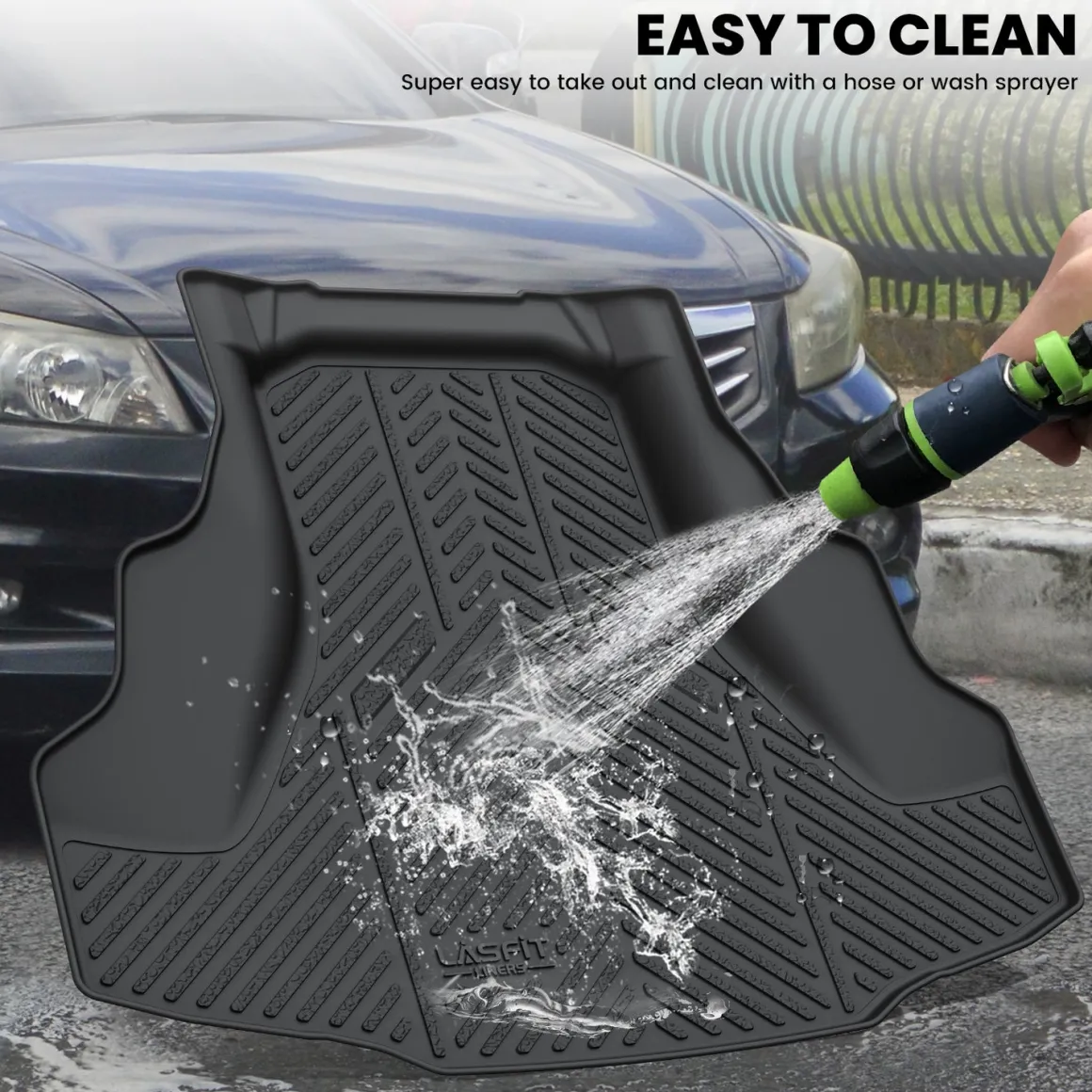 Fit for 2008-2012 Honda Accord 1st & 2nd Row Floor Mats or Cargo Mat, Only fit Sedan not fit Coupe