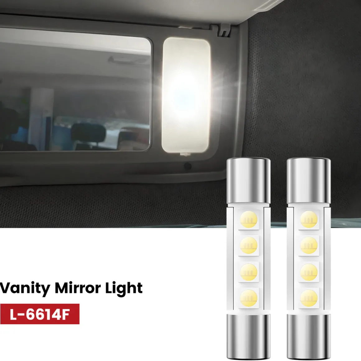 Fit for 2016-2017 Honda Accord The Brightest LED Bulbs Upgrade