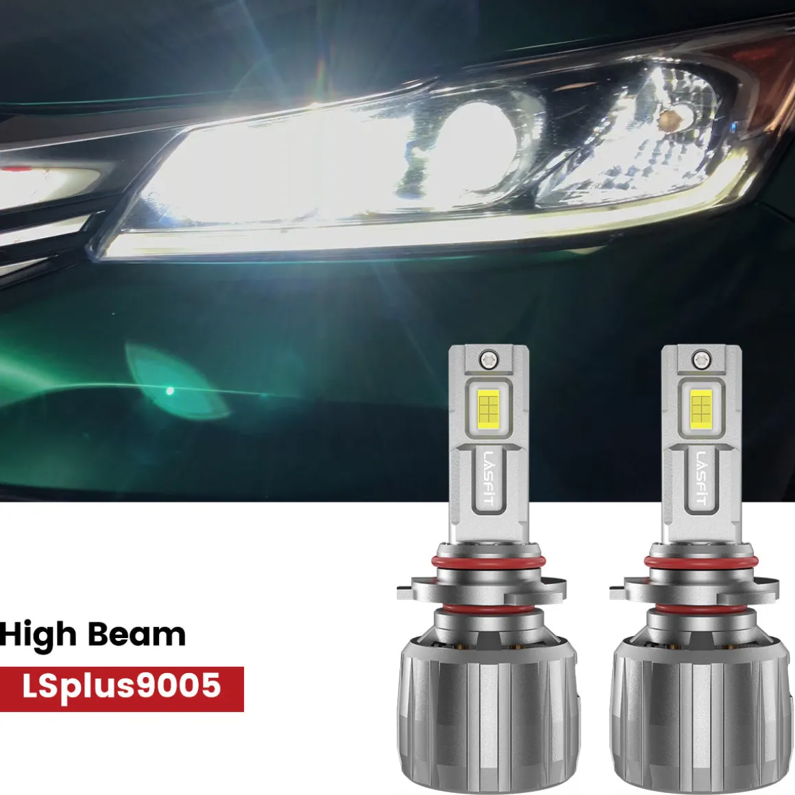 Fit for 2016-2017 Honda Accord The Brightest LED Bulbs Upgrade