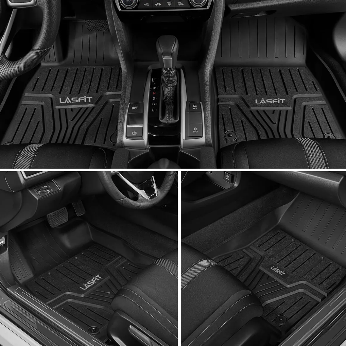 Fit for 2016-2021 Honda Civic Custom Floor Mats or Cargo Mat