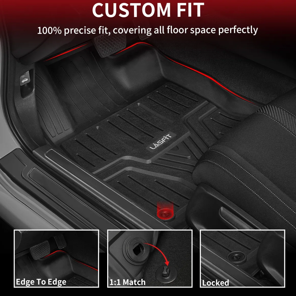 Fit for 2016-2021 Honda Civic Custom Floor Mats or Cargo Mat