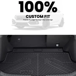 Fit for 2016-2021 Honda Civic Custom Floor Mats or Cargo Mat