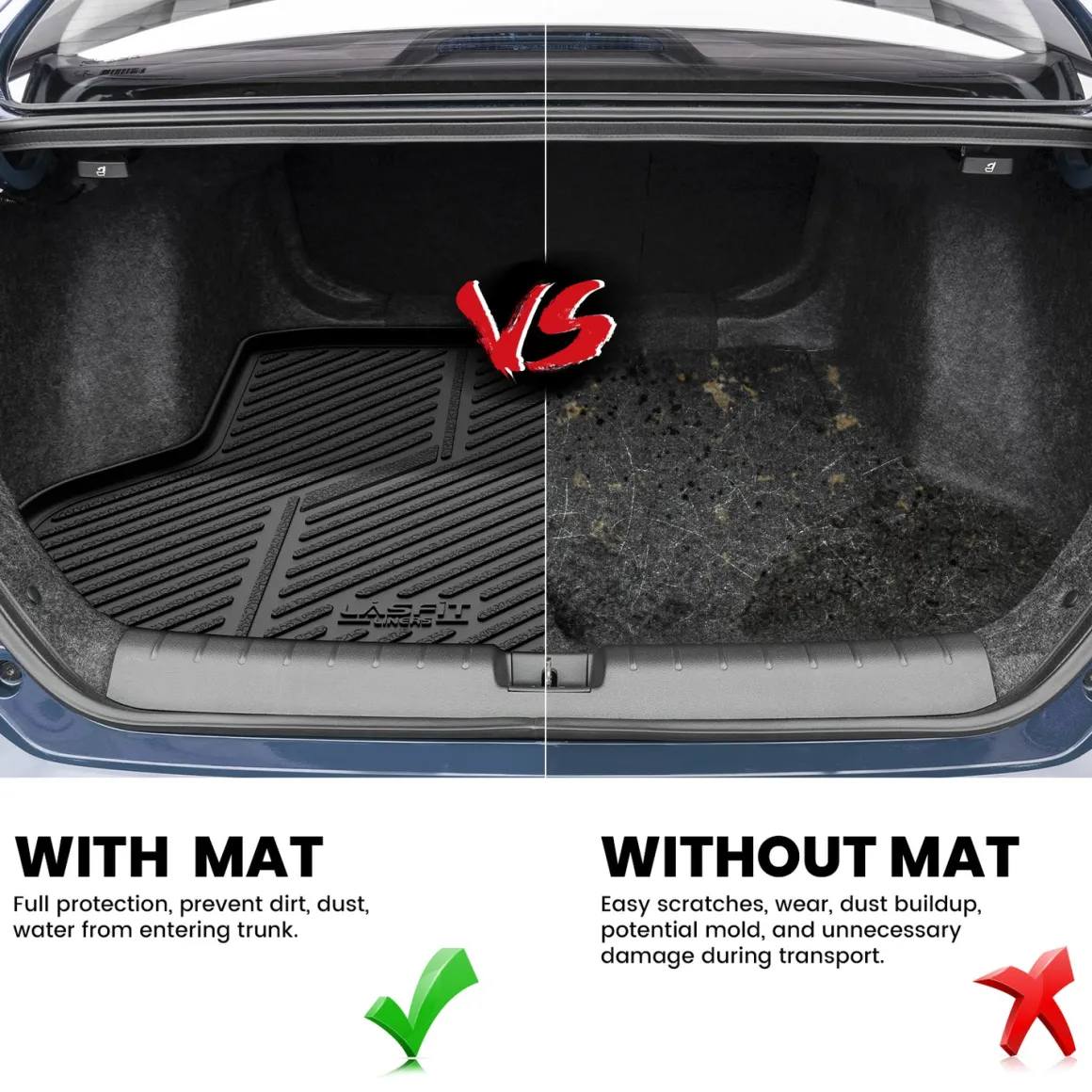 Fit for 2016-2021 Honda Civic Custom Floor Mats or Cargo Mat