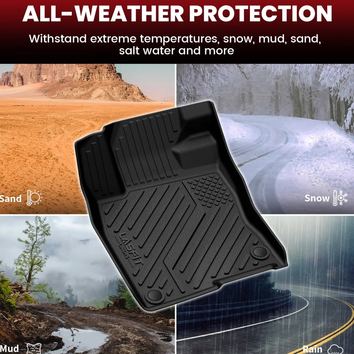 Fit for 2022-2026 Honda Civic Hatchback / Hatchback Hybrid Floor Mats or Cargo Mat