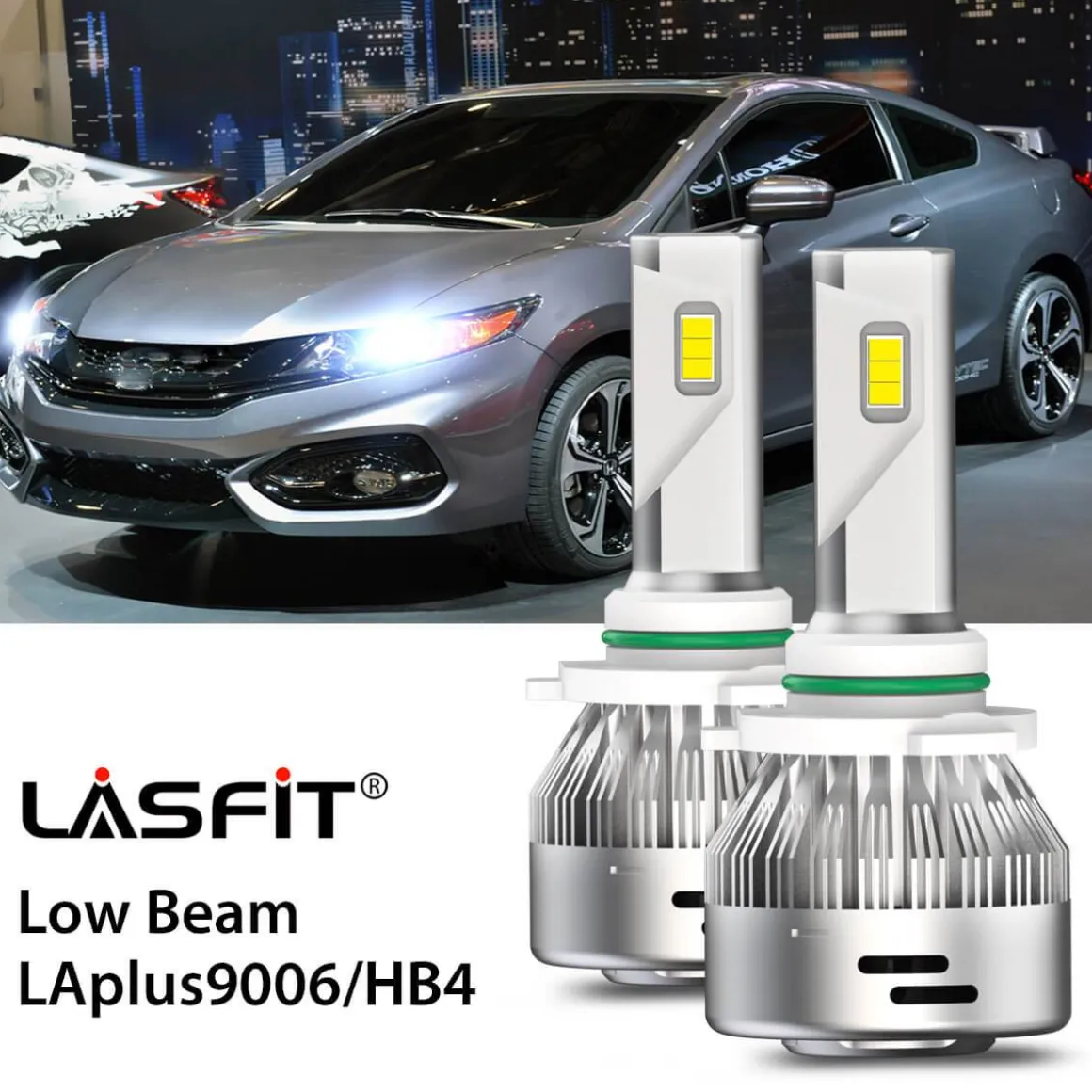 Fit for 2014-2015 Honda Civic LED Headlight Fog Exterior Interior Light Bulbs
