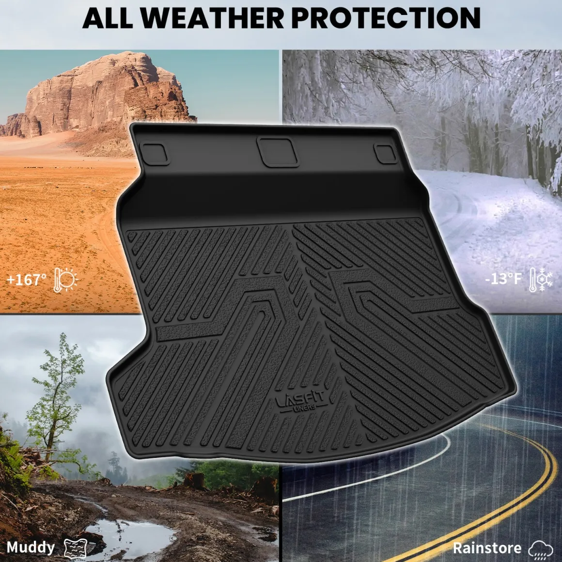 Fit for 2022-2026 Honda Civic Sedan Floor Mats or Cargo Mat(Include Type R)