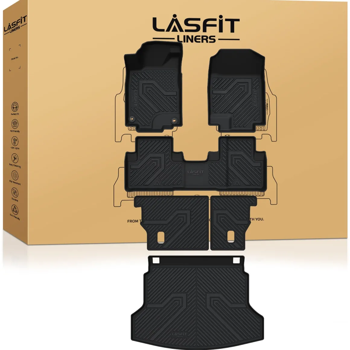 Fit for 2012-2016 Honda CR-V Floor Mats or Cargo Mat or Seatback Mat