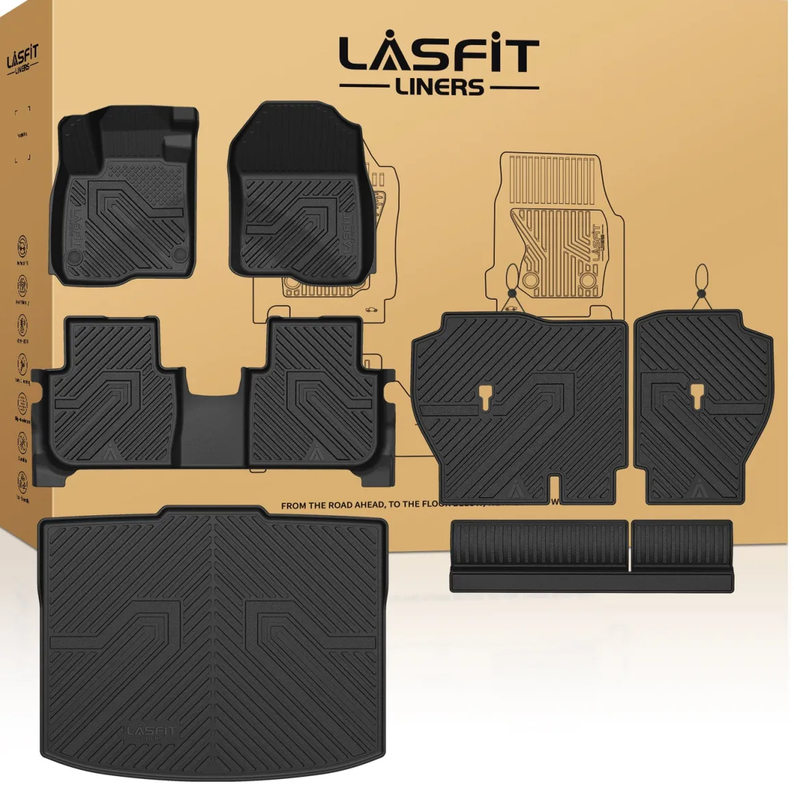 Fit for 2023-2026 Honda CR-V (Include FCEV & CRV Hybrid) Floor Mats or Cargo Mat