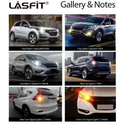 Fit for 2015-2016 Honda CR-V LED Bulbs Upgrade
