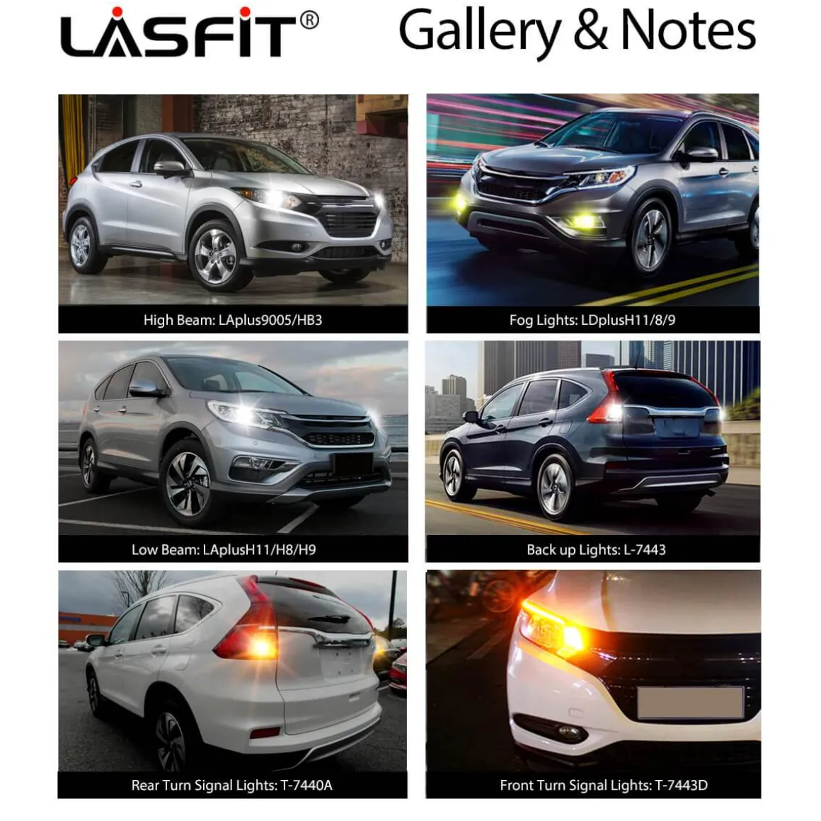 Fit for 2015-2016 Honda CR-V LED Bulbs Upgrade