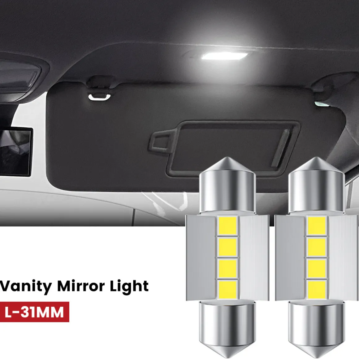 Fit for 2015-2016 Honda CR-V LED Bulbs Upgrade