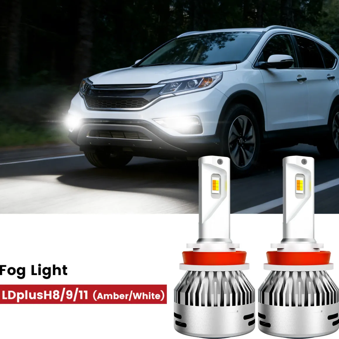 Fit for 2015-2016 Honda CR-V LED Bulbs Upgrade
