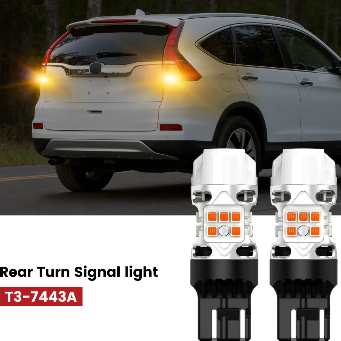 Fit for 2015-2016 Honda CR-V LED Bulbs Upgrade