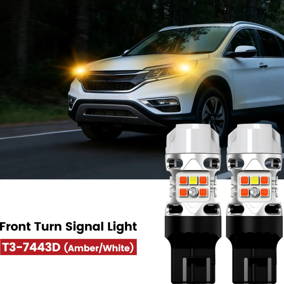 Fit for 2015-2016 Honda CR-V LED Bulbs Upgrade