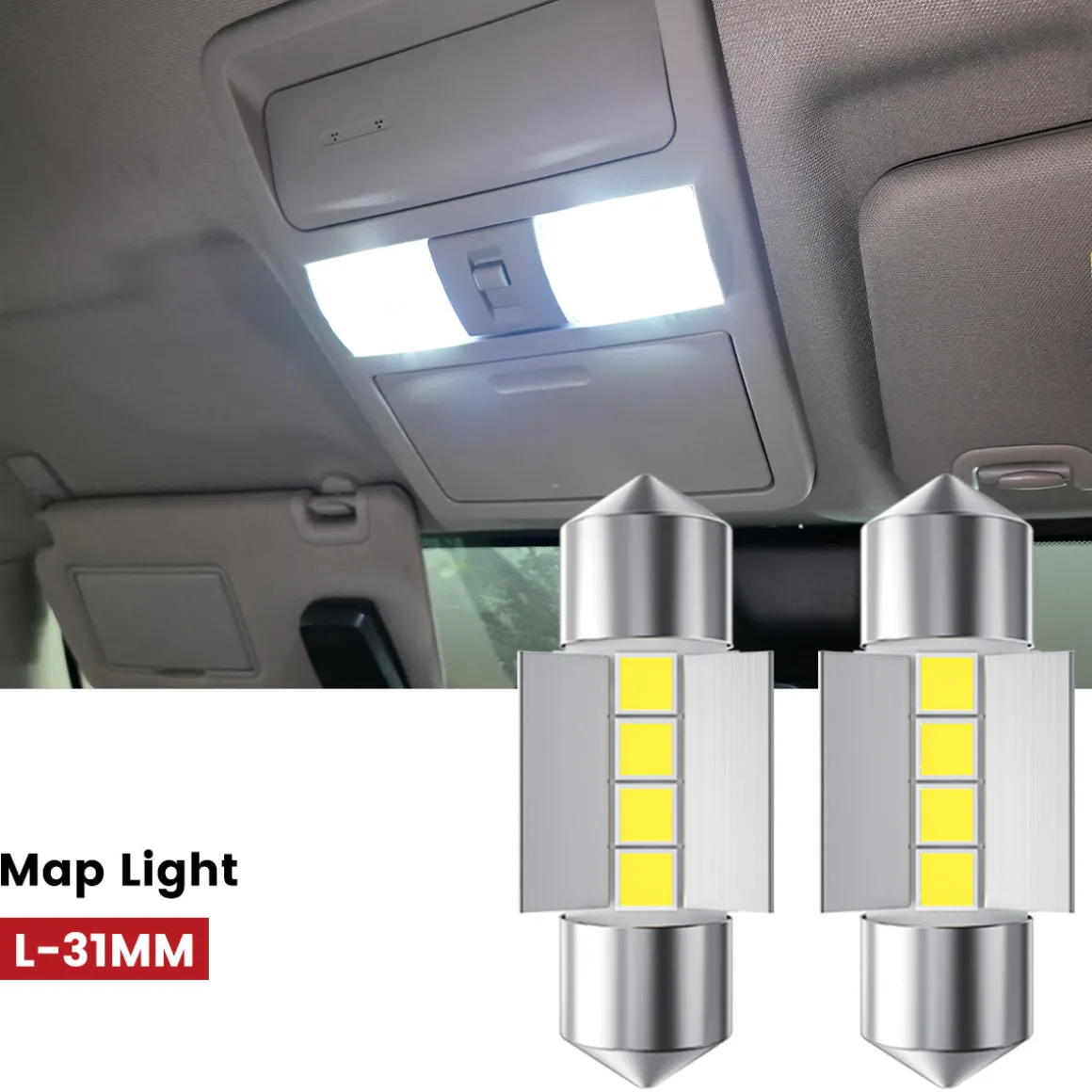 Fit for 2007-2014 Honda CR-V LED Bulbs Upgrade