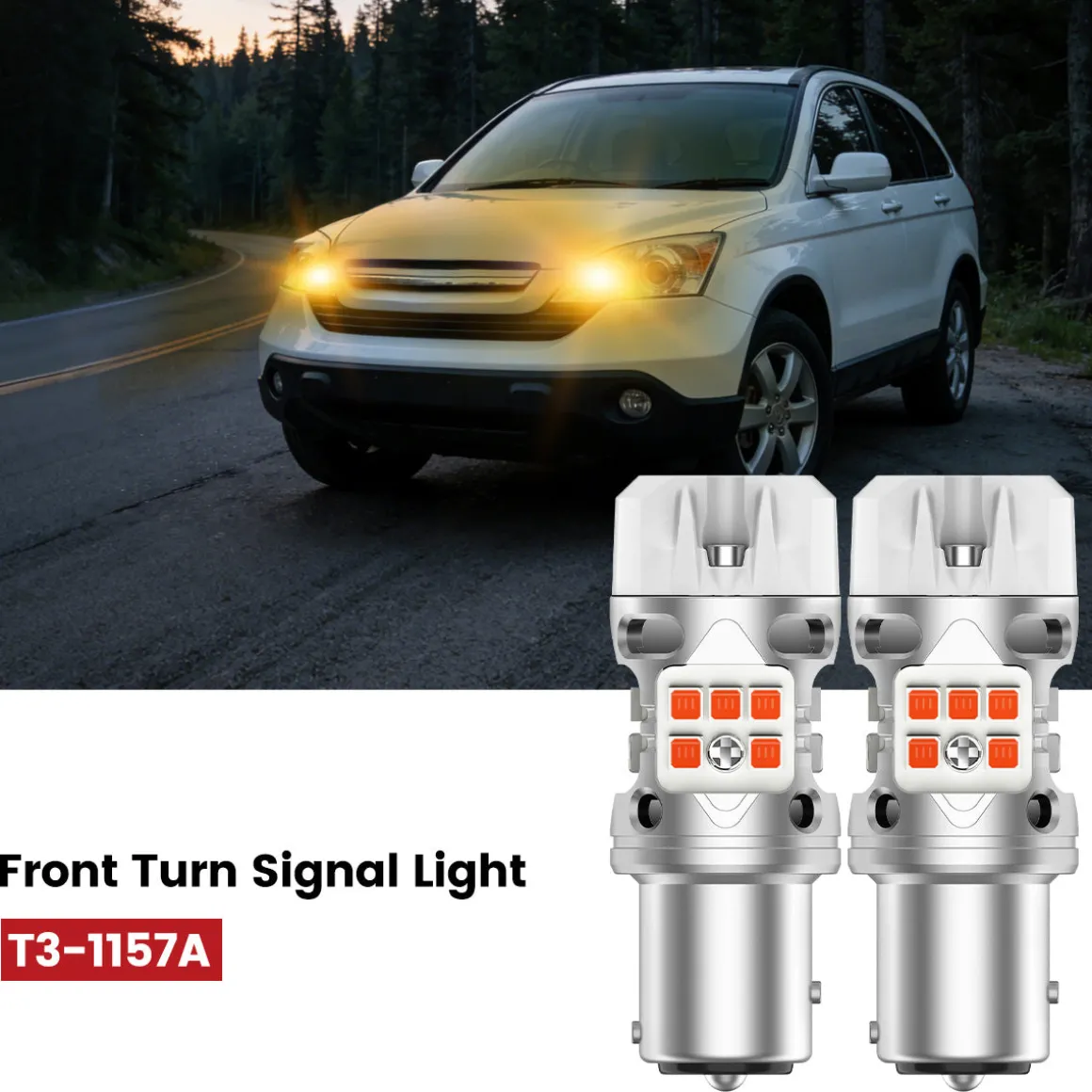 Fit for 2007-2014 Honda CR-V LED Bulbs Upgrade