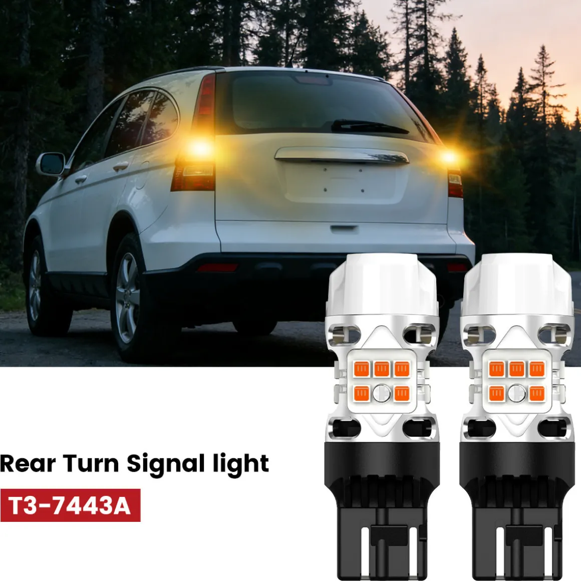 Fit for 2007-2014 Honda CR-V LED Bulbs Upgrade